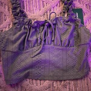 SHEIN Mint Eyelet Dress